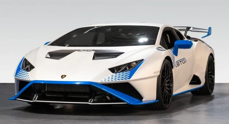 Lamborghini Huracan STO =Matt Carbon Exterior= Carbon Twill  Image 1